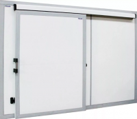 Дверной блок для холодильной камеры polair откатная дверь 2400 x2300 (80 мм) 