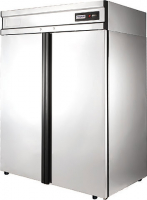 Холодильный шкаф Polair CM110-G (ШХ-1,0 нерж.) 