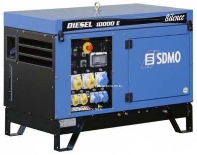 Дизельный генератор SDMO Diesel 10000 E Silence 