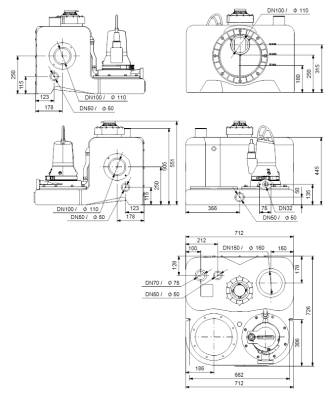 Насосная установка Grundfos Multilift M 32.3.2